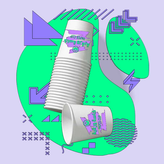 كاسات ورقية